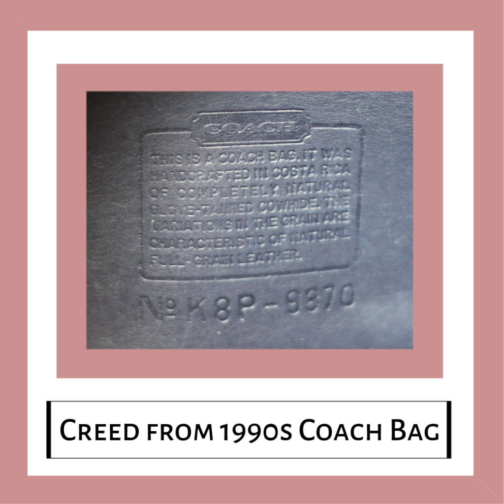 authenticate coach serial number