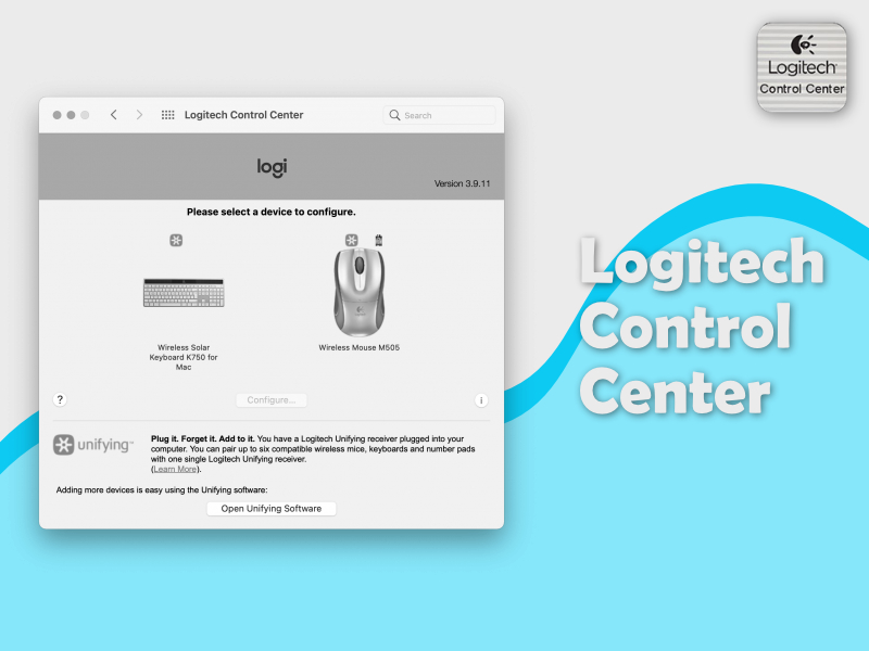 logitech control center for mac